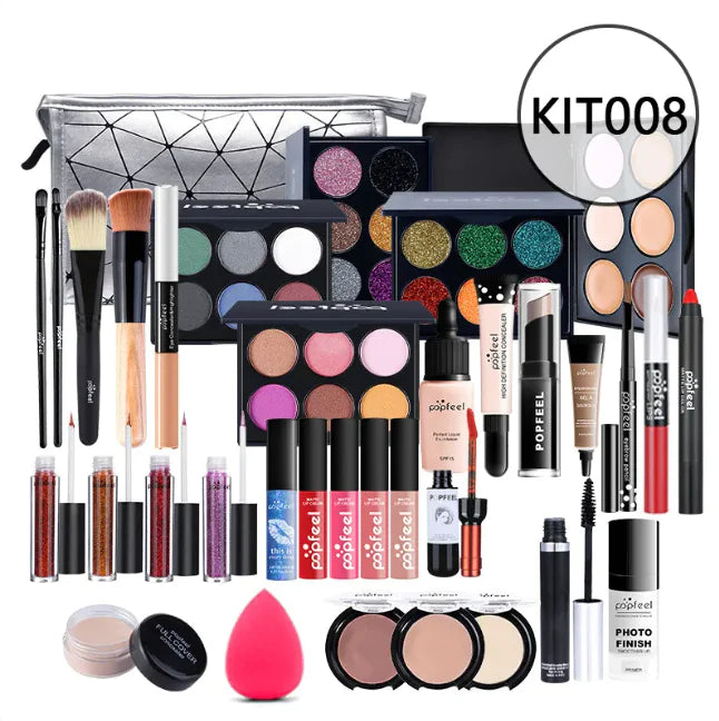 Beginner's Complete Makeup Set – Concealer, Eyeliner & Brow Pencil