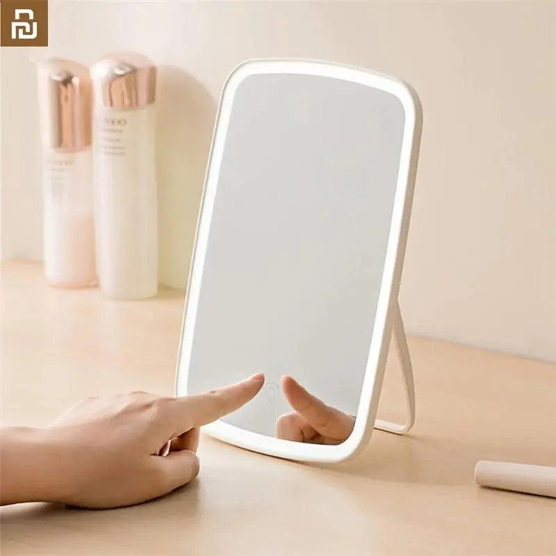 Espejo de maquillaje táctil LED