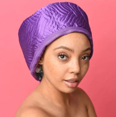 Nuevo gorro rizador afro con vapor