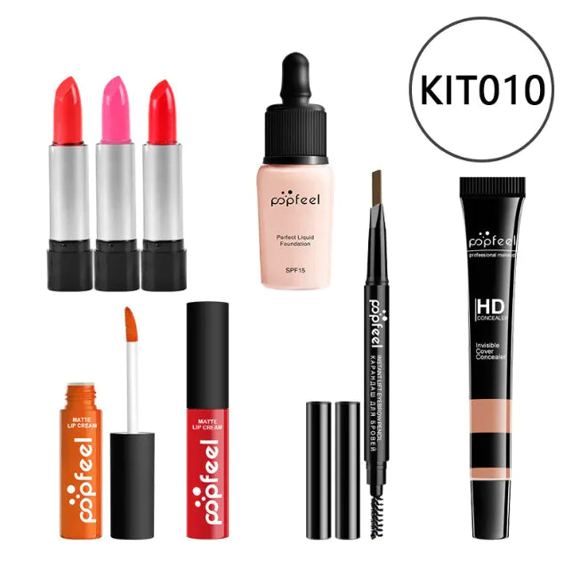 Beginners Complete Makeup Set – Concealer, Eyeliner & Brow Pencil by Léa Beauty & Cosmetics includes essential concealer, eyeliner, and brow pencil for versatile coverage and flawless looks.